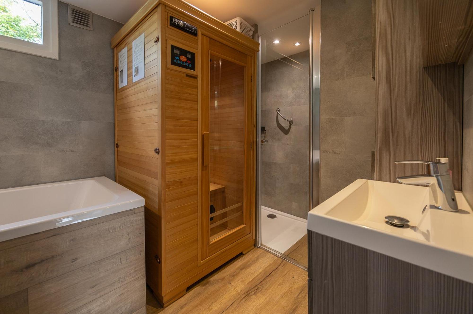 Vakantiehuis Veluws Genieten Met Whirlpool En Sauna Doornspijk Bagian luar foto